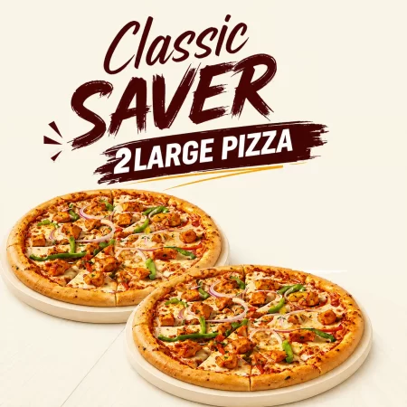 2 Classic Large Pizza